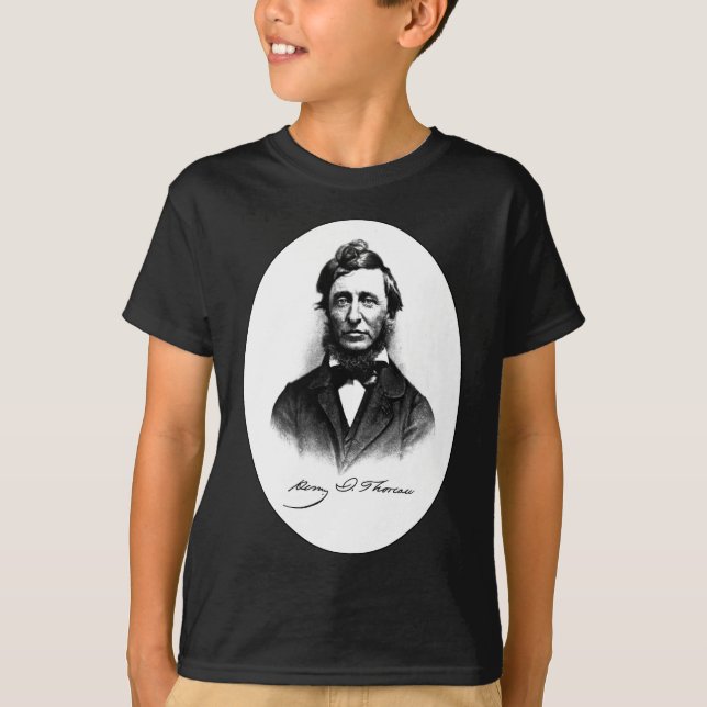 Henry David Thoreau T-shirt (Framsida)