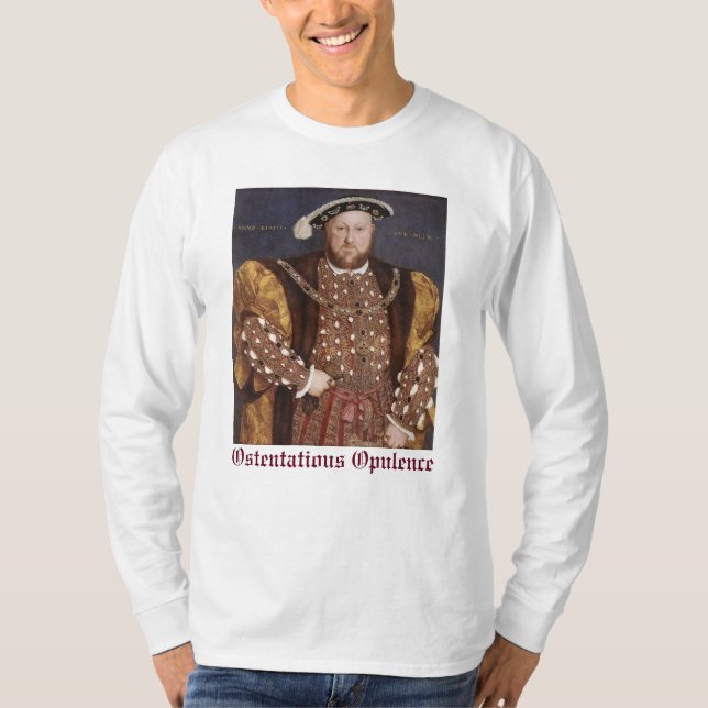 Henry den åttonde dräkten t-shirt (Framsida)