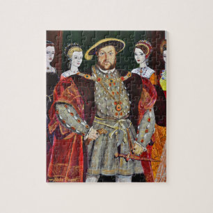 Henry Eighth och hans sex fruar Pussel