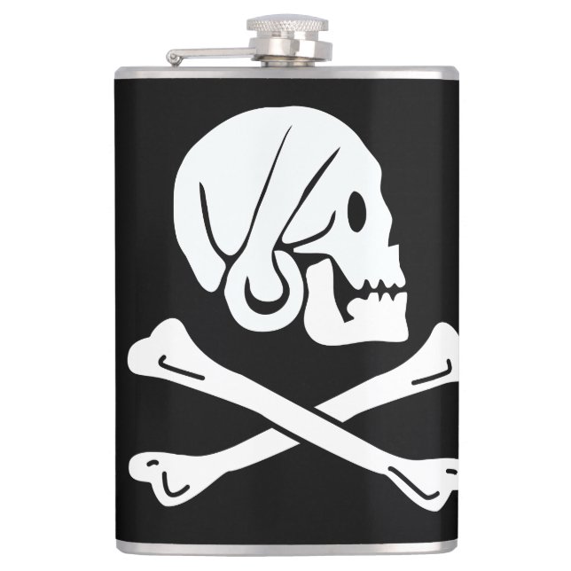 Henry Every Flagga Piratflagga Fickplunta (Framsidan)