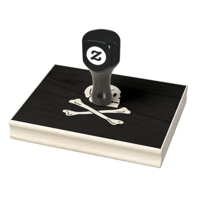 Henry Every Flagga Piratflagga Stämpel (Stämpel)