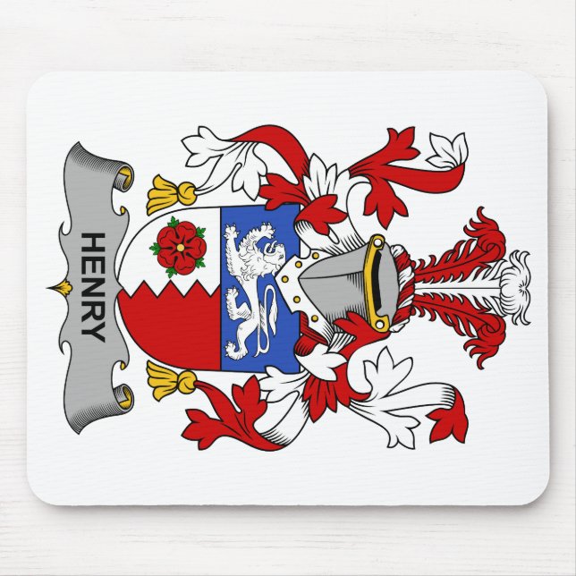 Henry familjvapensköld musmatta (Framsidan)