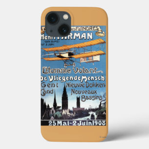 Henry Farman flugor affischen för flygmanPromo