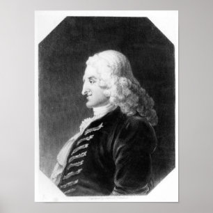 Henry Fielding graverad av Samuel Freeman Poster