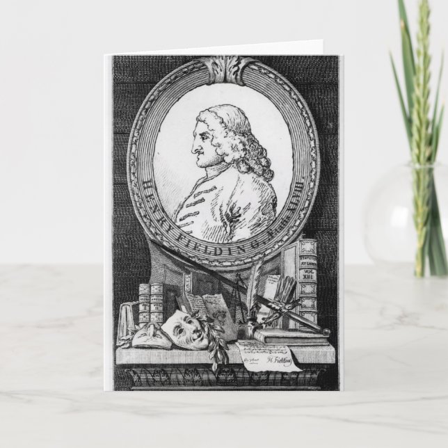 Henry Fielding vid 48 års ålder Kort (Framsida)