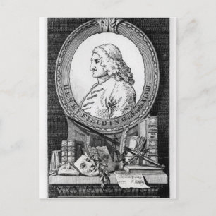 Henry Fielding vid 48 års ålder Vykort