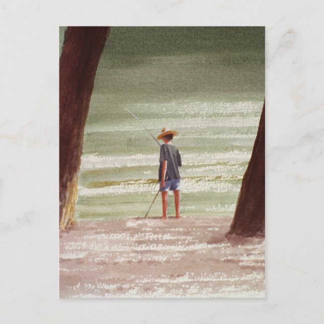 Henry Fishing 1990 Vykort (Framsida)