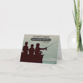 Henry Ford Inspirational Quote "Best kompis" Tack Kort