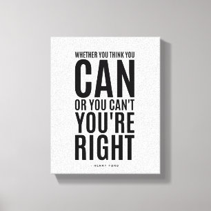 Henry Ford Inspirationsoffert Canvastryck