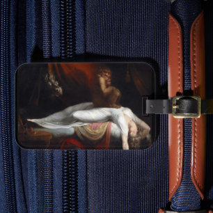 Henry Fuseli Gothic Macabre Mörk Art Bagagebricka