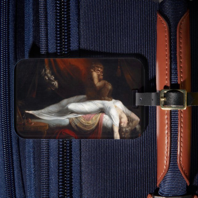 Henry Fuseli Gothic Macabre Mörk Art Bagagebricka (Framsida Insitu 4)