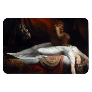Henry Fuseli Gothic Macabre Mörk Art Magnet
