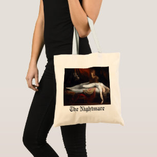 Henry Fuseli Gothic Macabre Mörk Art Tygkasse