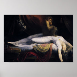 Henry Fuseli - mardrömmen Poster