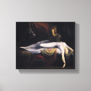 Henry Fuseli, Nattmarbetsmålning Canvastryck