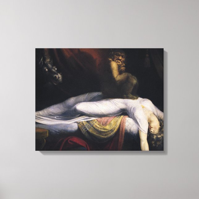 Henry Fuseli - Nightmare Canvastryck (Framsida)