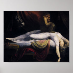 Henry Fuseli - Nightmare Poster