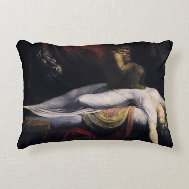 Henry Fuseli - Nightmare Prydnadskudde (Framsidan)