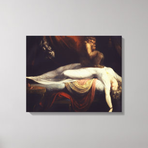 Henry Fuseli - Nightmaren Canvastryck