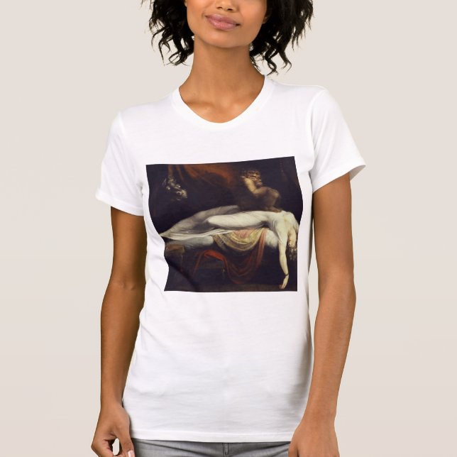 Henry Fuseli - Nightmaren T Shirt (Framsida)