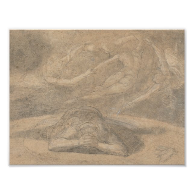 Henry Fuseli - Peasants dröm, Paradise Borttappad Fototryck (Framsidan)