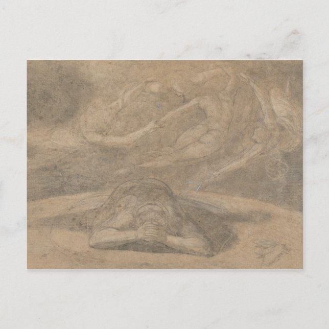 Henry Fuseli - Peasants dröm, Paradise Borttappad Vykort (Framsida)