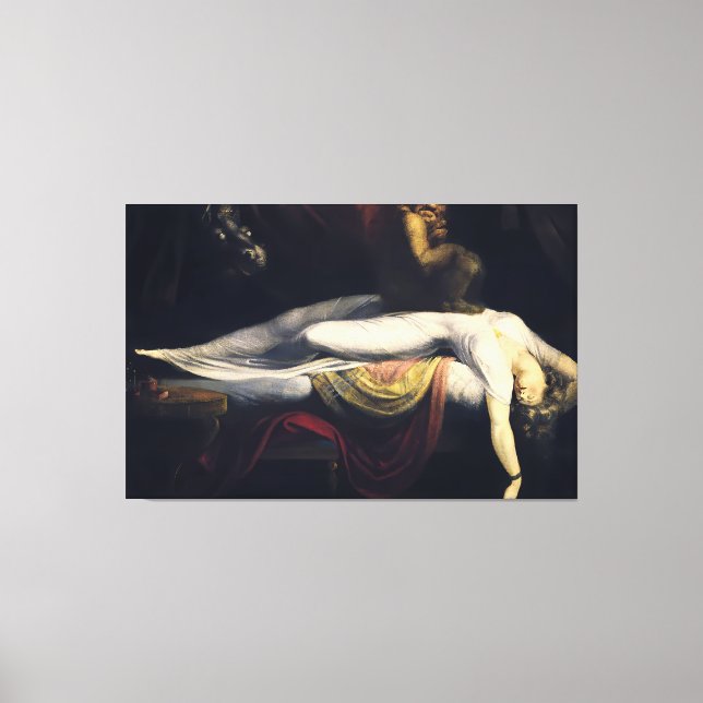 Henry Fuseli The Nightmare Canvastryck (Framsida)