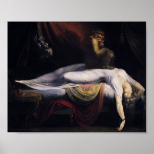 Henry Fuseli the Nightmare Painting Poster