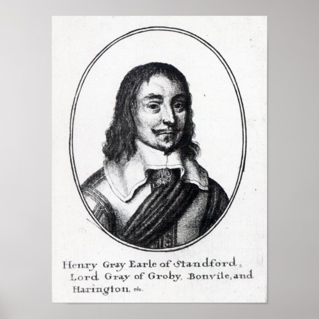 Henry Grått, 1st Earl Stamford Poster (Framsidan)