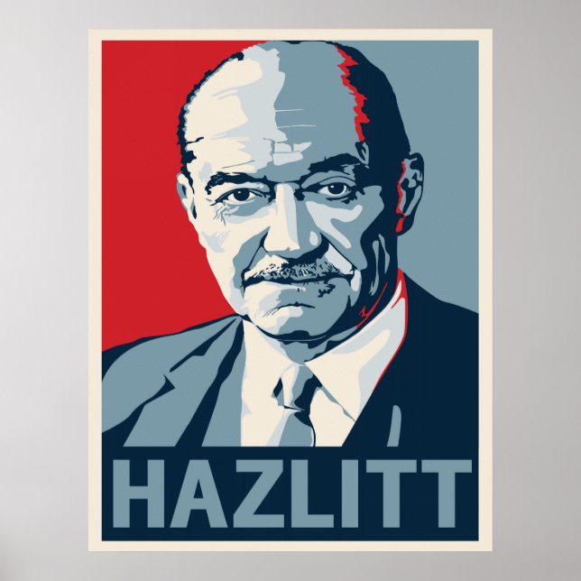 Henry Hazlitt Poster (Framsidan)