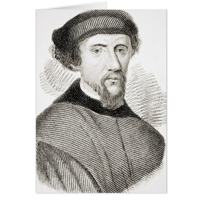 Henry Howard, Earl av Surrey Hälsningskort (Framsidan)