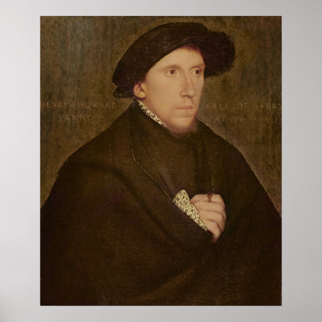 Henry Howard, Earl of Surrey, 1542 Poster (Framsidan)