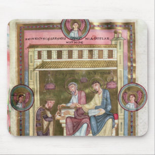 Henry III med apostlarna Simon och Jude Musmatta