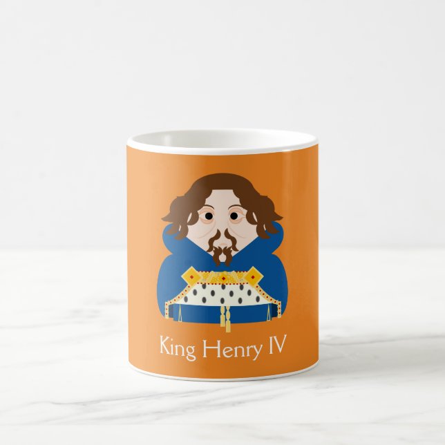 Henry IV Kung i England Kaffemugg (Center)
