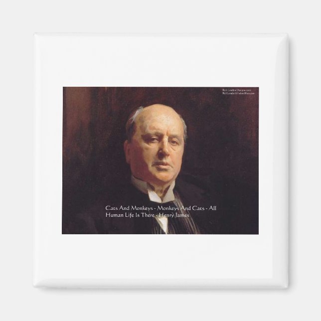Henry James "Apor & Katter" Visdomspresentidéer Magnet (Framsidan)