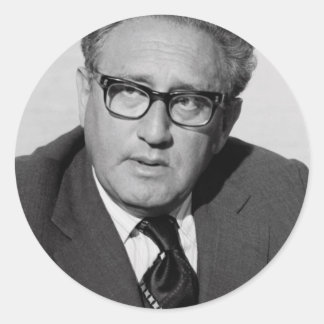 Henry_Kissinger Runt Klistermärke