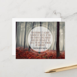 Henry Longmeditational Inspirational Quote Perseve Vykort