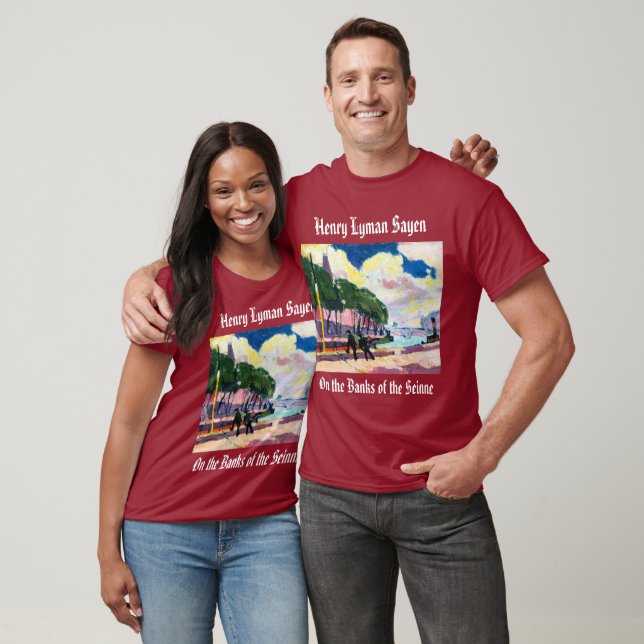 Henry Lyman Sayen på Bankerna av havet T Shirt (Unisex)