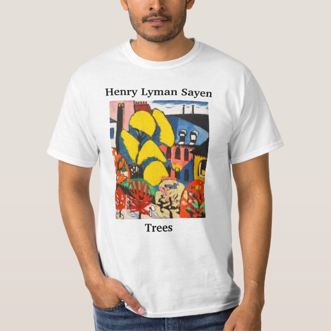 Henry Lyman Sayen Träd T Shirt (Framsida)
