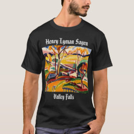 Henry Lyman Sayen Valley Falls Painting T-Shirt