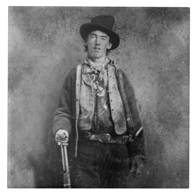 Henry McCarty, Billy the Outlaw Kid of Gammala väs Kakelplatta (Framsidan)