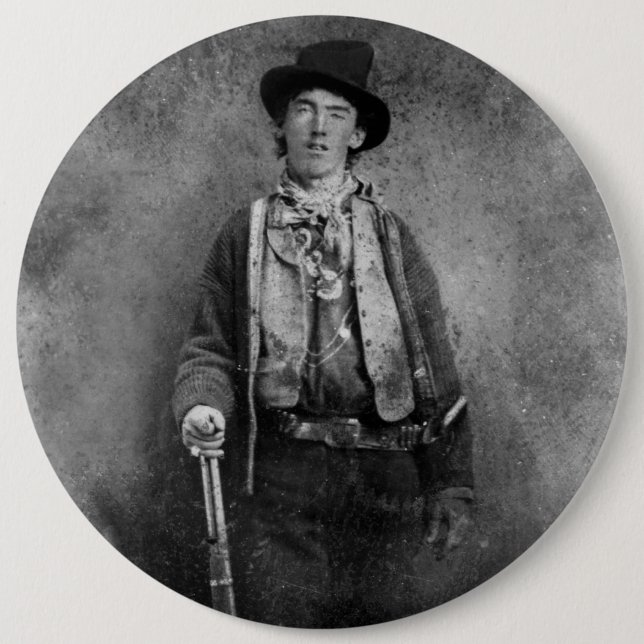 Henry McCarty, Billy the Outlaw Kid of Gammala väs Knapp (Framsida)