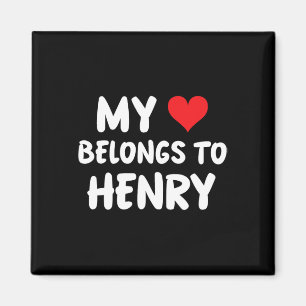 Henry - Mitt hjärta tillhör Henry - Kärlek Magnet