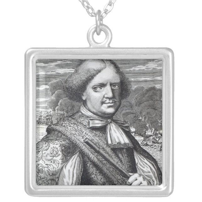 Henry Morgan, 1678 Silverpläterat Halsband (Framsidan)