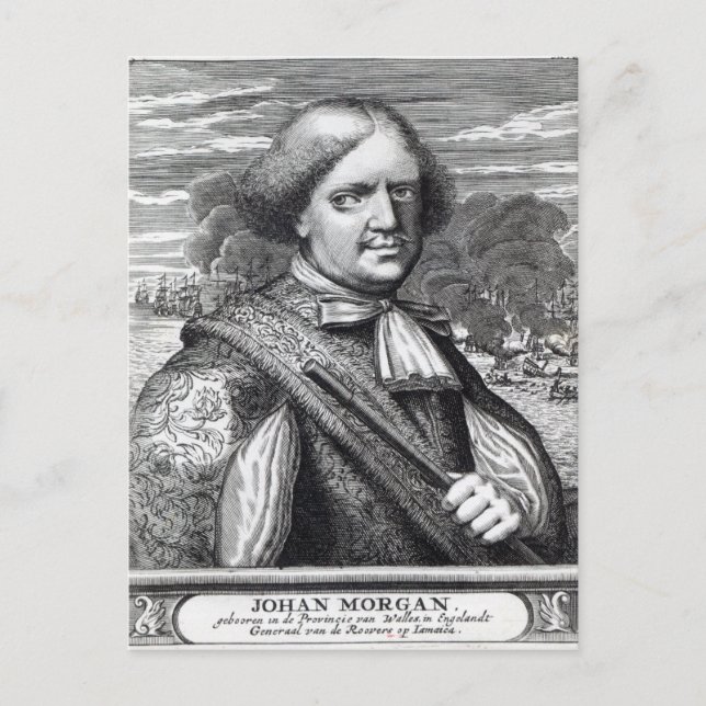Henry Morgan, 1678 Vykort (Framsida)