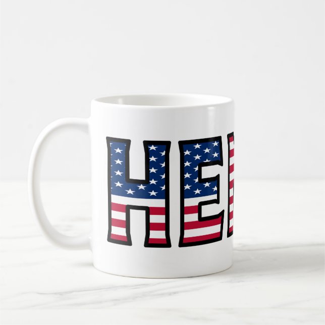 Henry Name Vorname USA styled Tasse Kaffeetasse Kaffemugg (Vänster)