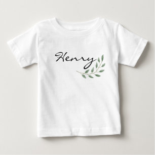 Henry Namn Reveal Clothing Nature Löv Botanical T Shirt