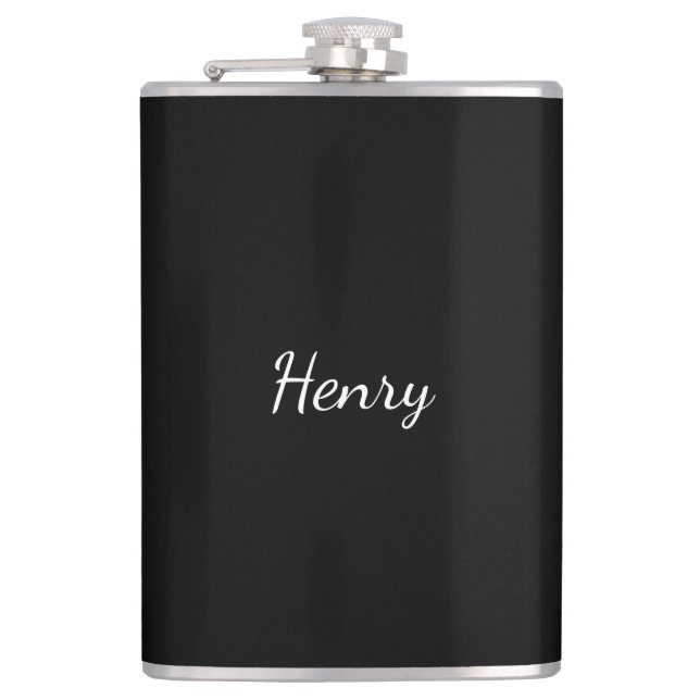 Henry Namn typografi Personligt Gåva  Fickplunta (Framsidan)