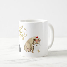 Henry och Eleanor i förklädnad God Jul Mugg! Kaffemugg