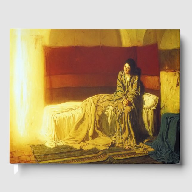 Henry Ossawa Tanner Annunciation 1914 Gästböcker (Framsida)